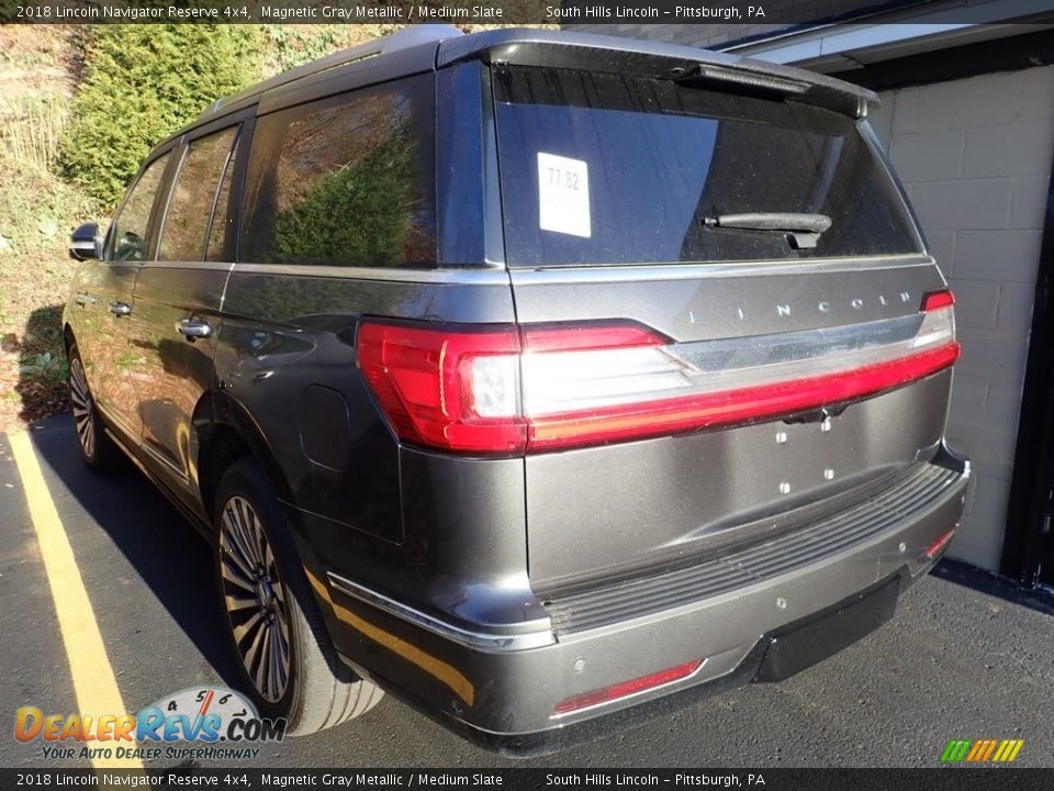 2018 Lincoln Navigator Reserve 4x4 Magnetic Gray Metallic / Medium Slate Photo #2