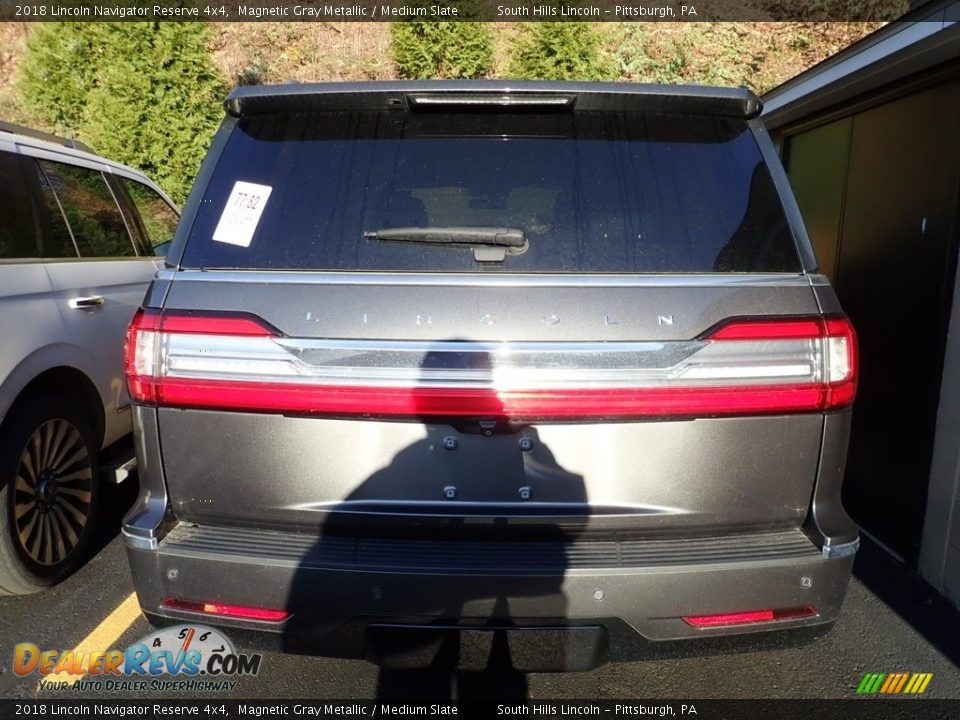 2018 Lincoln Navigator Reserve 4x4 Magnetic Gray Metallic / Medium Slate Photo #3