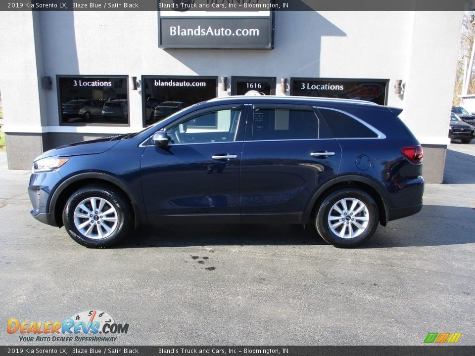 2019 Kia Sorento LX Blaze Blue / Satin Black Photo #1