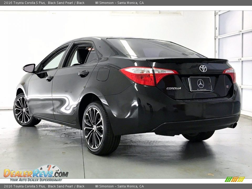 2016 Toyota Corolla S Plus Black Sand Pearl / Black Photo #10