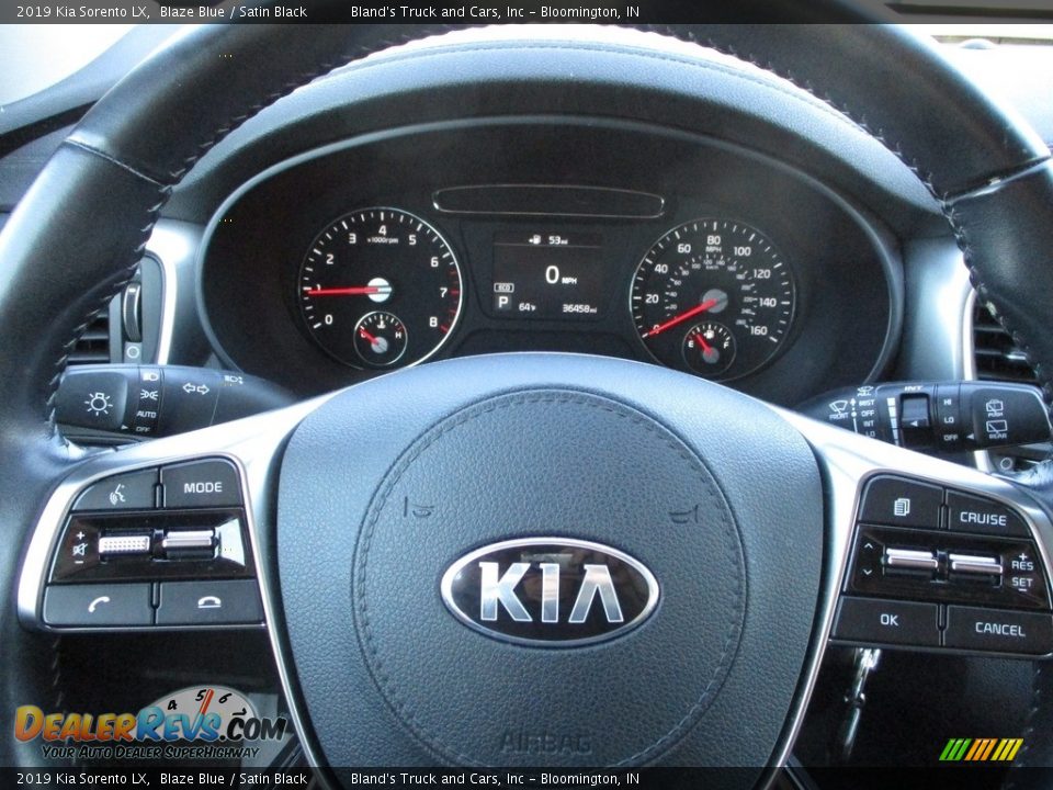 2019 Kia Sorento LX Blaze Blue / Satin Black Photo #15