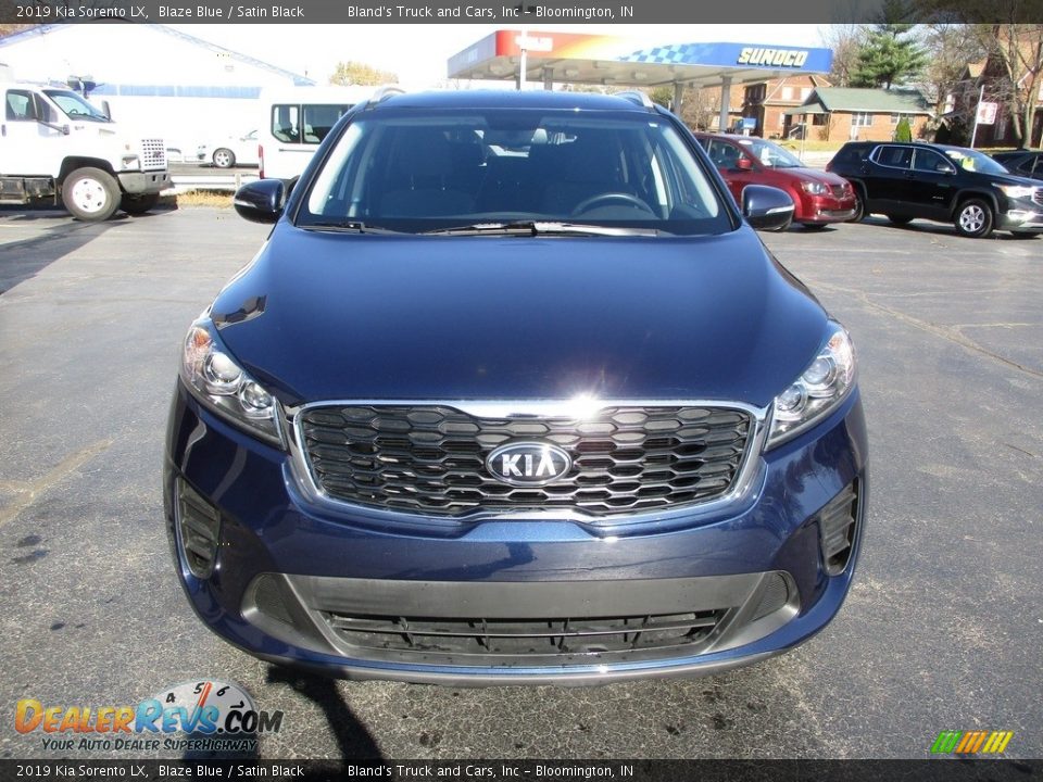 2019 Kia Sorento LX Blaze Blue / Satin Black Photo #26