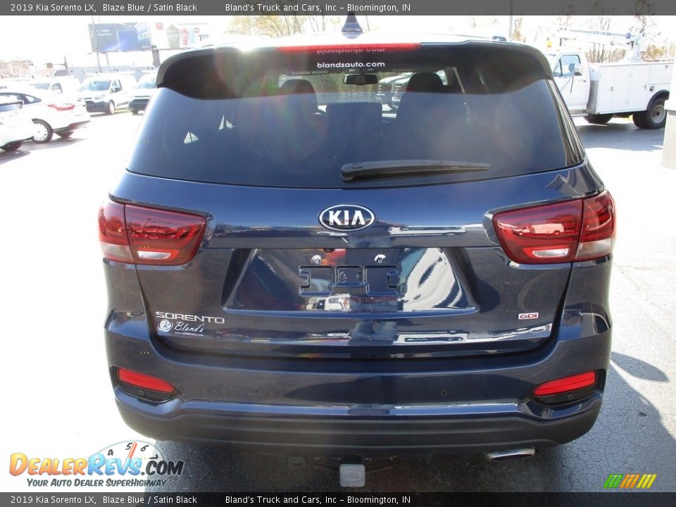 2019 Kia Sorento LX Blaze Blue / Satin Black Photo #28