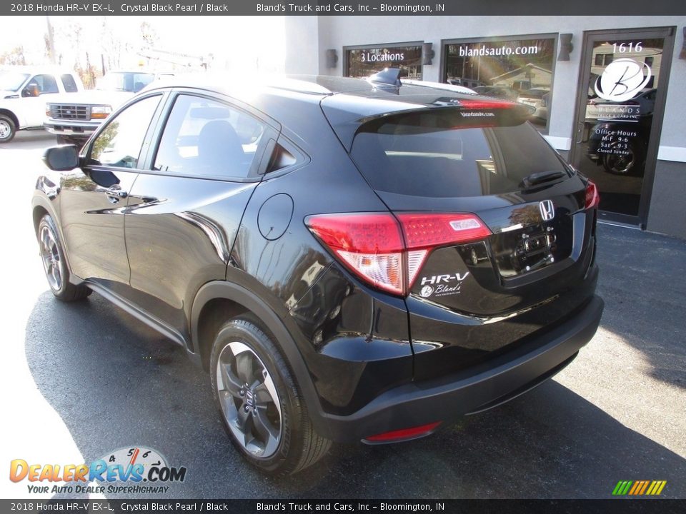 2018 Honda HR-V EX-L Crystal Black Pearl / Black Photo #3