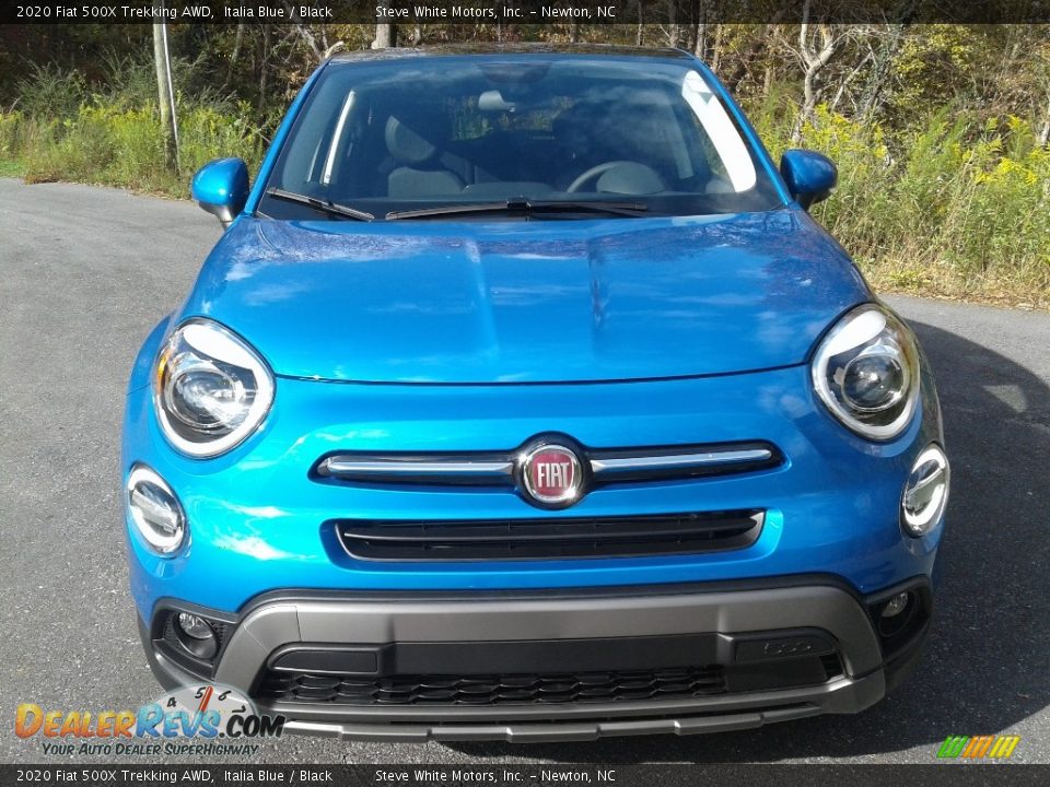 2020 Fiat 500X Trekking AWD Italia Blue / Black Photo #3