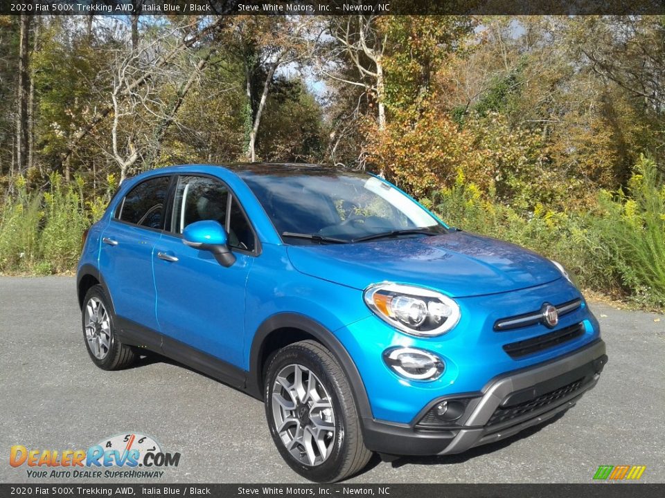 Front 3/4 View of 2020 Fiat 500X Trekking AWD Photo #4