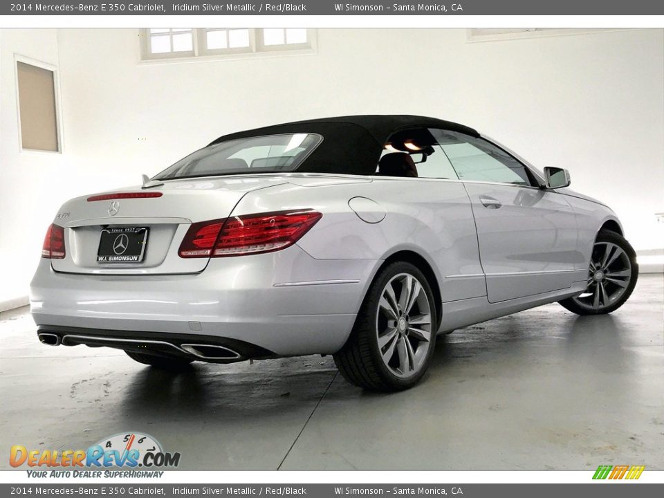 Iridium Silver Metallic 2014 Mercedes-Benz E 350 Cabriolet Photo #13