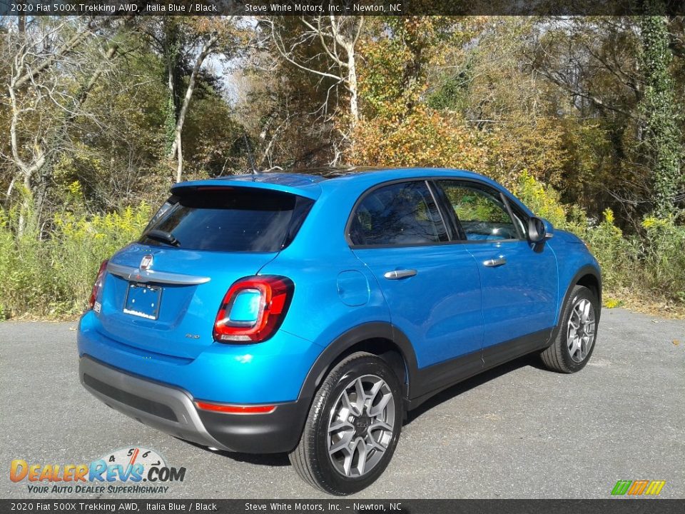 2020 Fiat 500X Trekking AWD Italia Blue / Black Photo #6