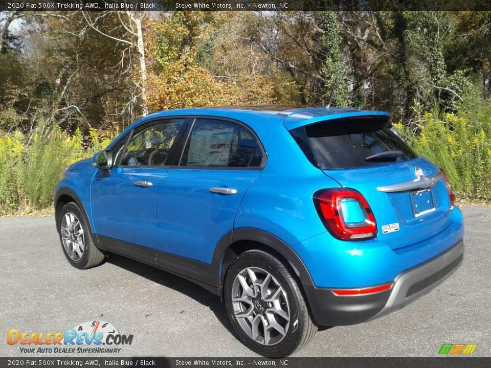 2020 Fiat 500X Trekking AWD Italia Blue / Black Photo #8