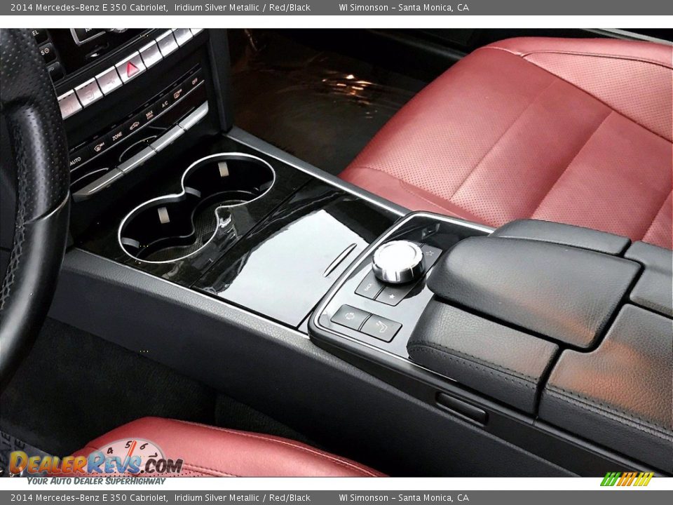 2014 Mercedes-Benz E 350 Cabriolet Iridium Silver Metallic / Red/Black Photo #17