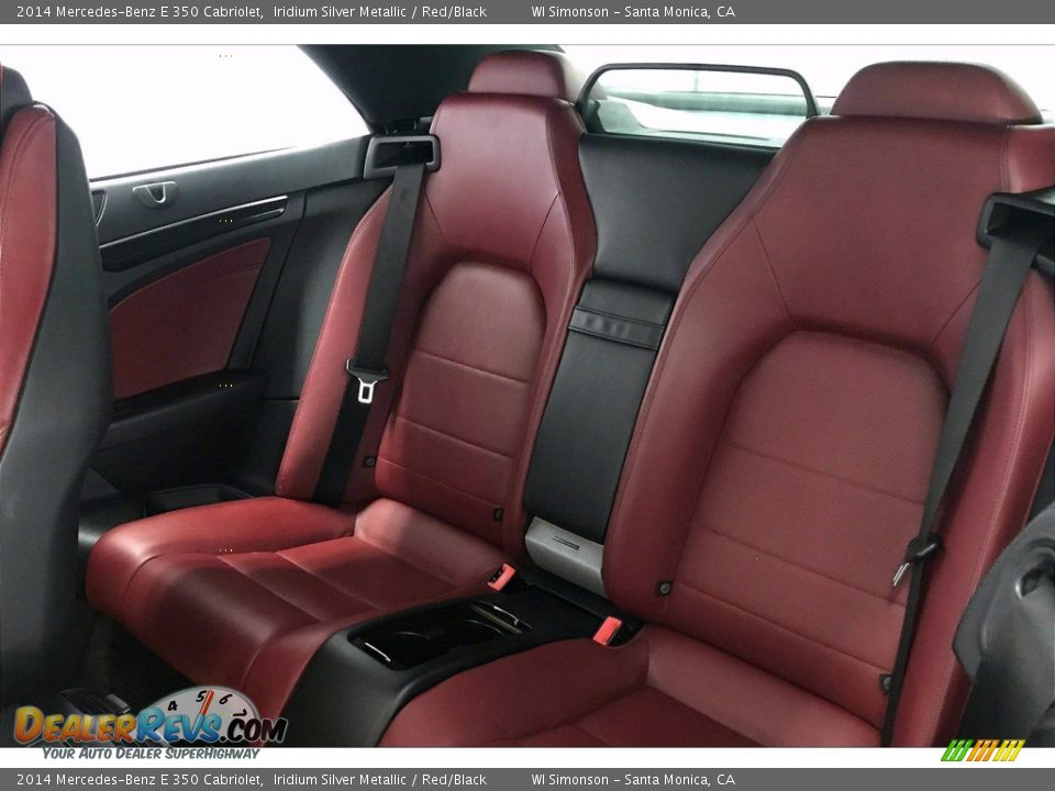 2014 Mercedes-Benz E 350 Cabriolet Iridium Silver Metallic / Red/Black Photo #20