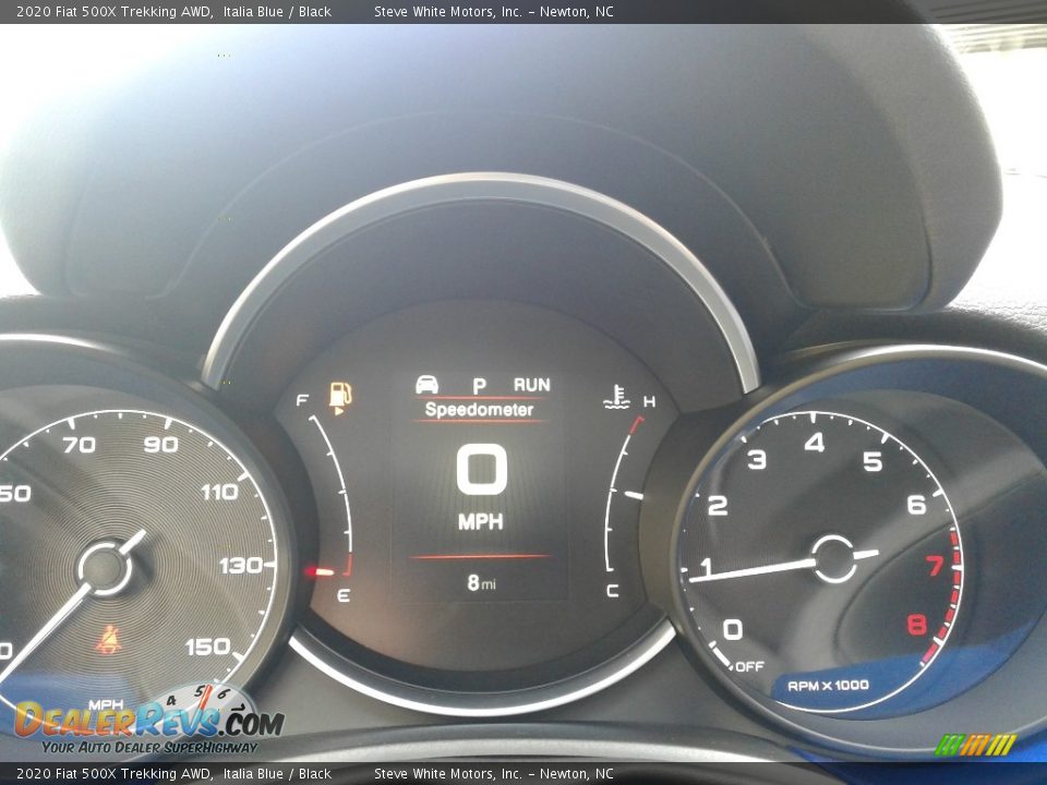 2020 Fiat 500X Trekking AWD Gauges Photo #20