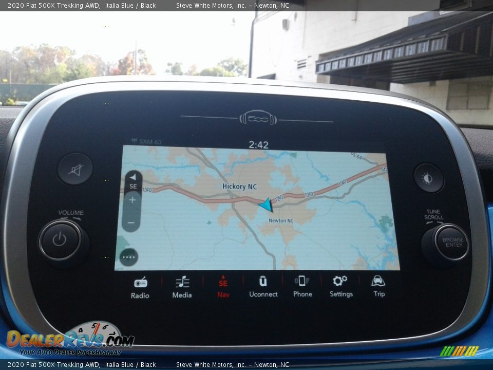 Navigation of 2020 Fiat 500X Trekking AWD Photo #23