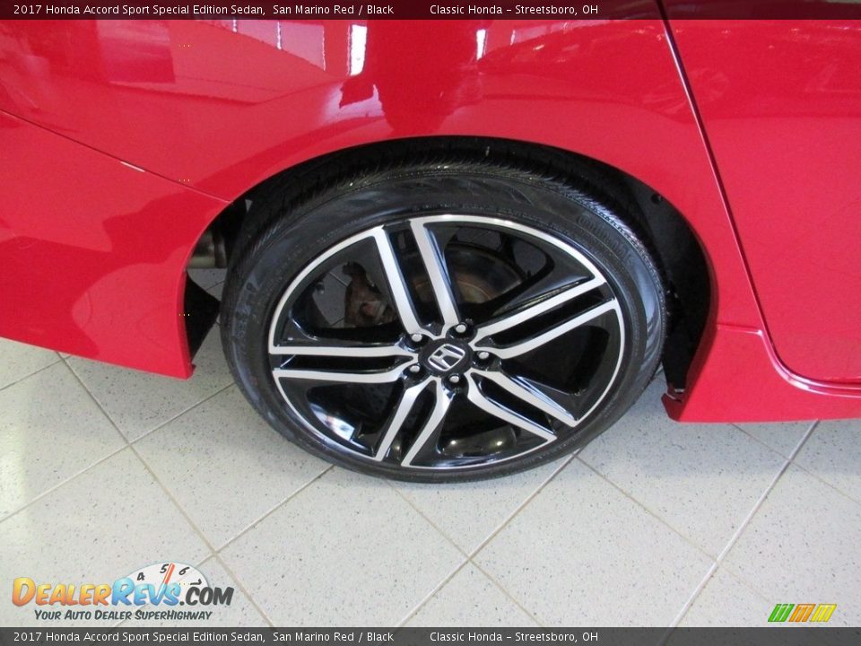 2017 Honda Accord Sport Special Edition Sedan San Marino Red / Black Photo #11