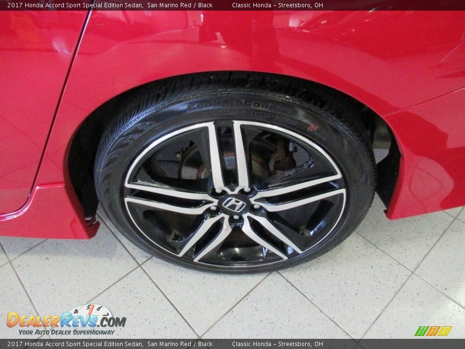 2017 Honda Accord Sport Special Edition Sedan San Marino Red / Black Photo #12