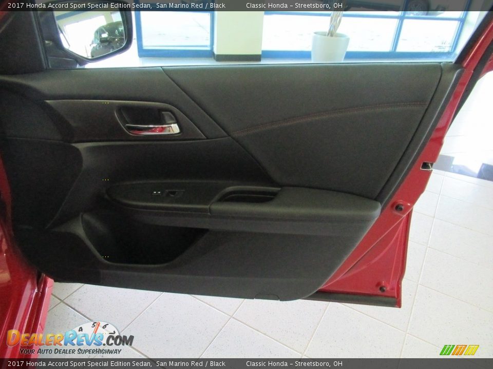 2017 Honda Accord Sport Special Edition Sedan San Marino Red / Black Photo #15