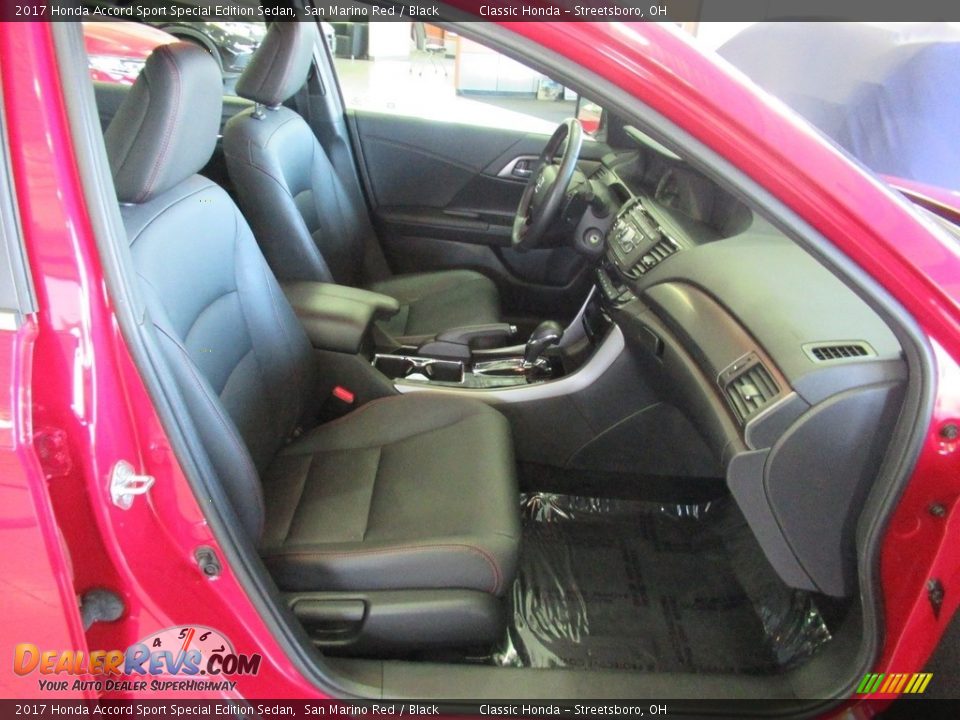 2017 Honda Accord Sport Special Edition Sedan San Marino Red / Black Photo #16
