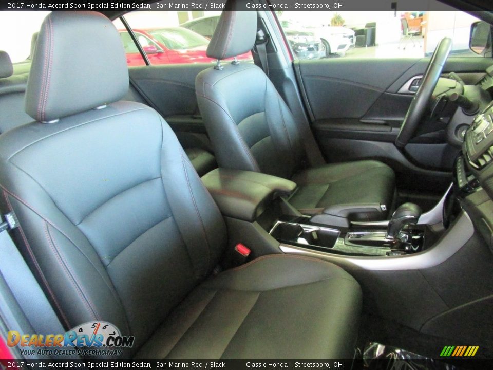 2017 Honda Accord Sport Special Edition Sedan San Marino Red / Black Photo #18