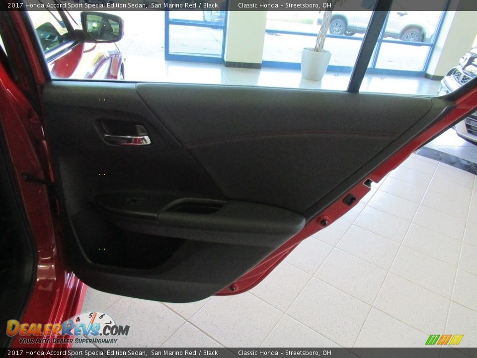 2017 Honda Accord Sport Special Edition Sedan San Marino Red / Black Photo #19