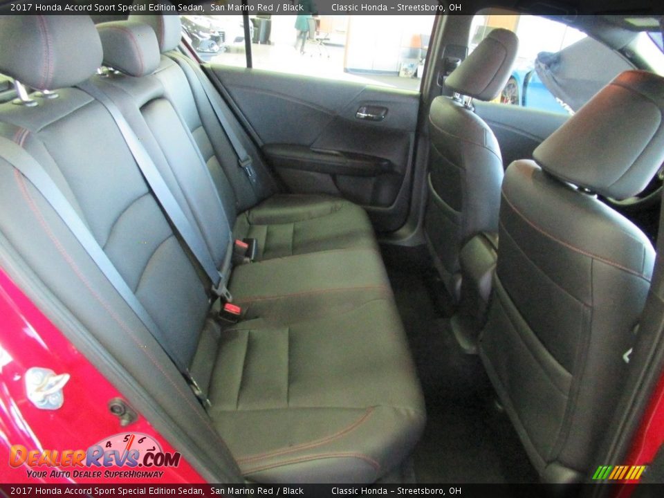 2017 Honda Accord Sport Special Edition Sedan San Marino Red / Black Photo #20