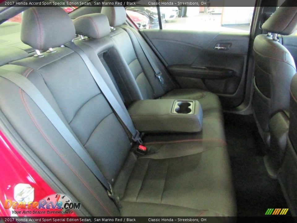 2017 Honda Accord Sport Special Edition Sedan San Marino Red / Black Photo #21