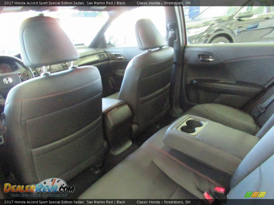 2017 Honda Accord Sport Special Edition Sedan San Marino Red / Black Photo #24