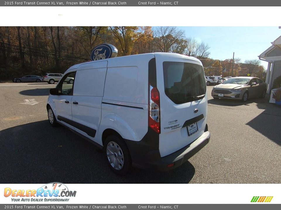 2015 Ford Transit Connect XL Van Frozen White / Charcoal Black Cloth Photo #5