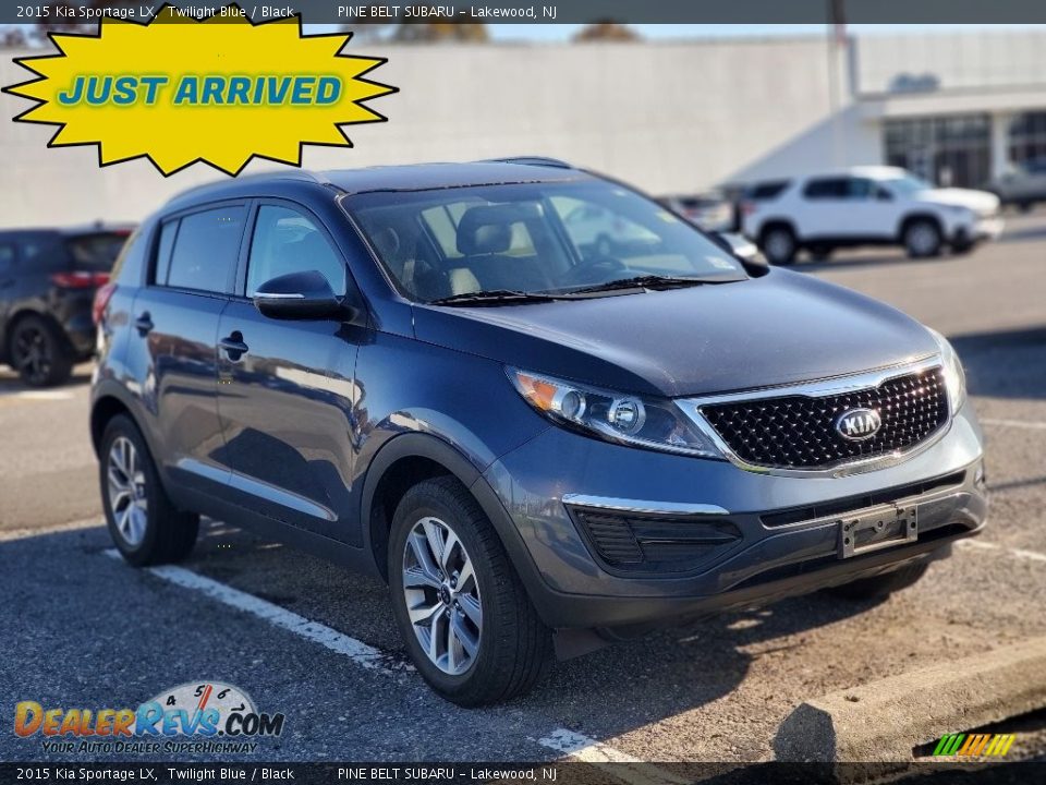 2015 Kia Sportage LX Twilight Blue / Black Photo #1