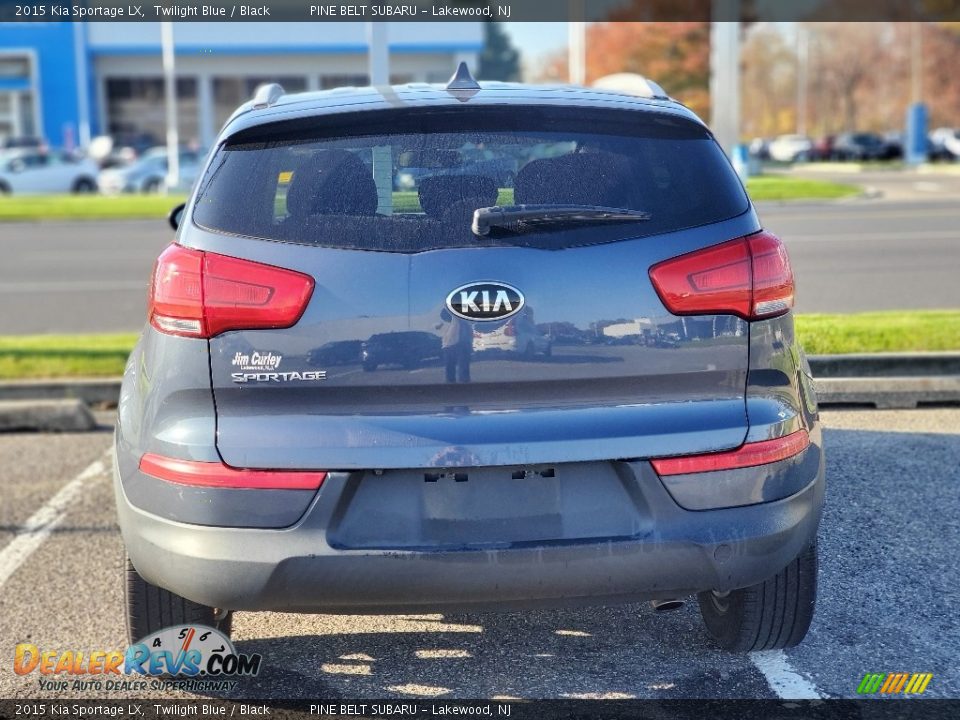 2015 Kia Sportage LX Twilight Blue / Black Photo #2