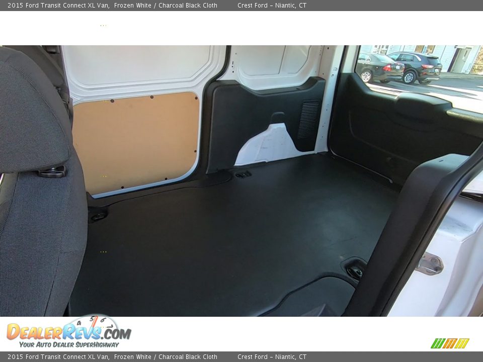 2015 Ford Transit Connect XL Van Frozen White / Charcoal Black Cloth Photo #17