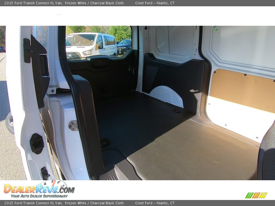2015 Ford Transit Connect XL Van Frozen White / Charcoal Black Cloth Photo #21