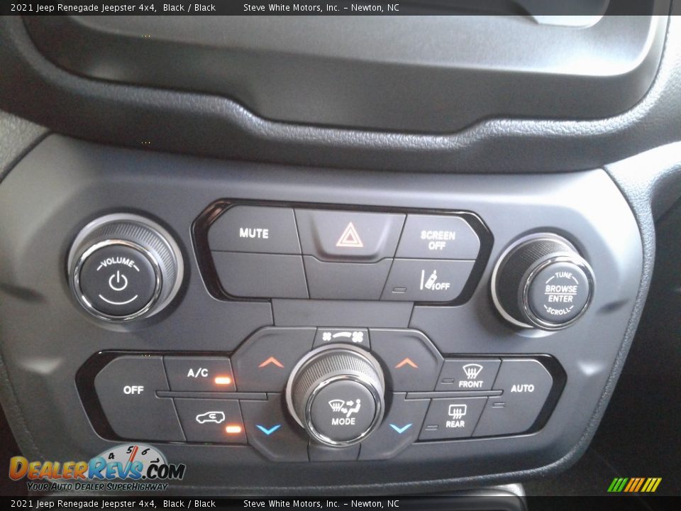 Controls of 2021 Jeep Renegade Jeepster 4x4 Photo #23