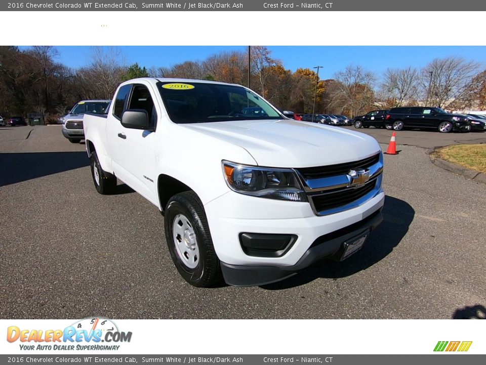 2016 Chevrolet Colorado WT Extended Cab Summit White / Jet Black/Dark Ash Photo #1