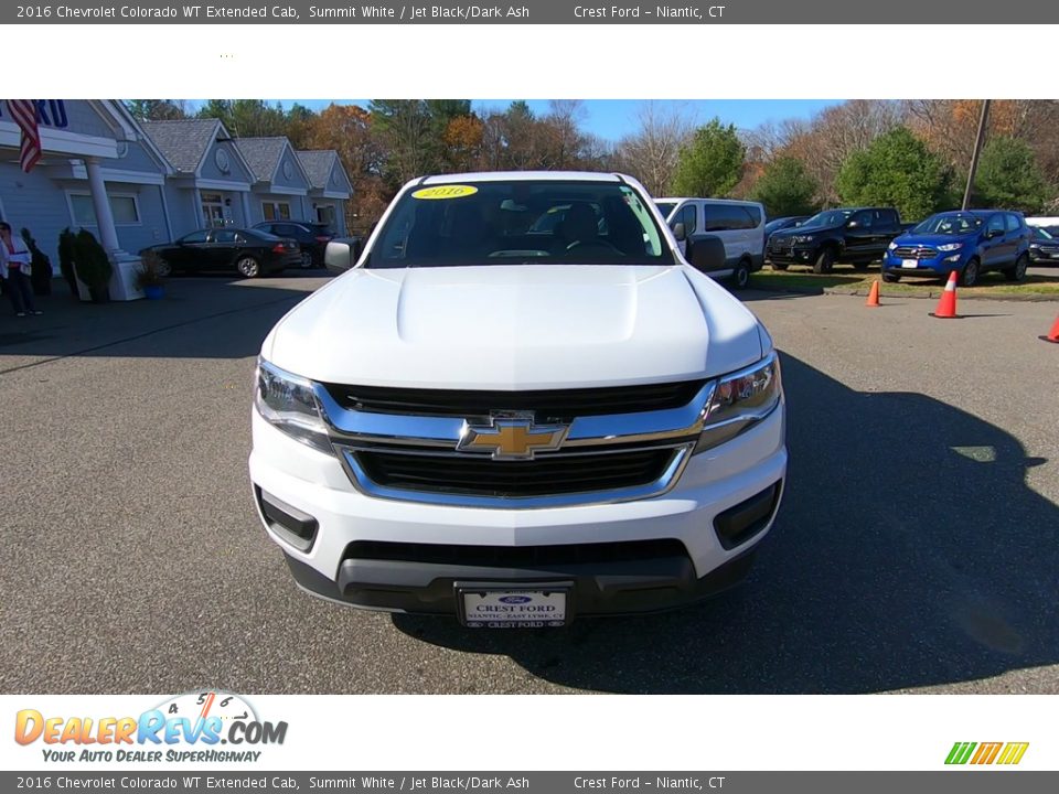 2016 Chevrolet Colorado WT Extended Cab Summit White / Jet Black/Dark Ash Photo #2