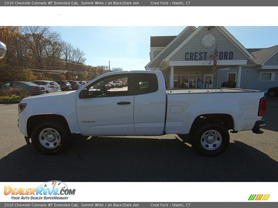 2016 Chevrolet Colorado WT Extended Cab Summit White / Jet Black/Dark Ash Photo #4