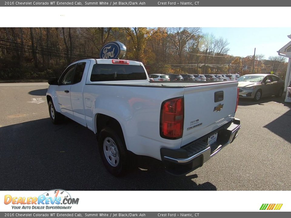 2016 Chevrolet Colorado WT Extended Cab Summit White / Jet Black/Dark Ash Photo #5