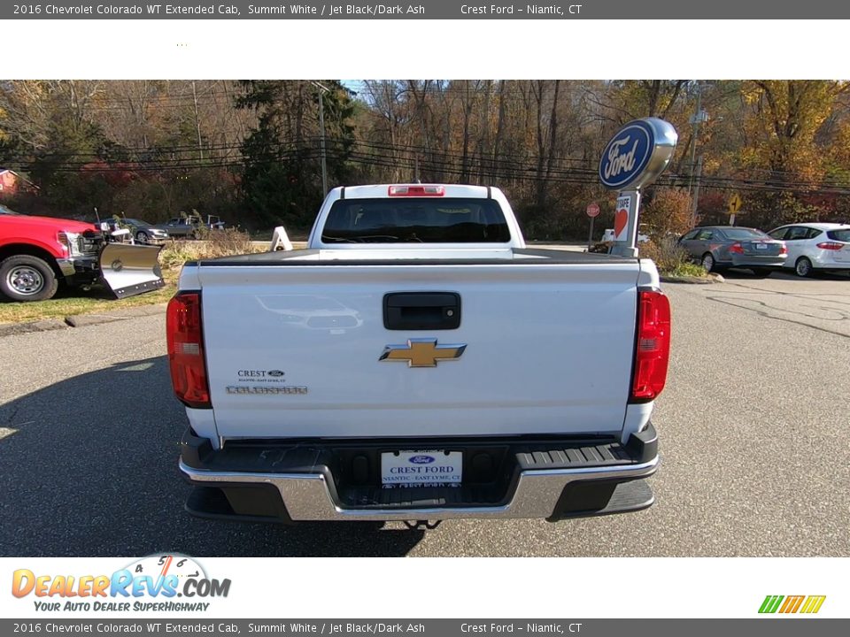 2016 Chevrolet Colorado WT Extended Cab Summit White / Jet Black/Dark Ash Photo #6