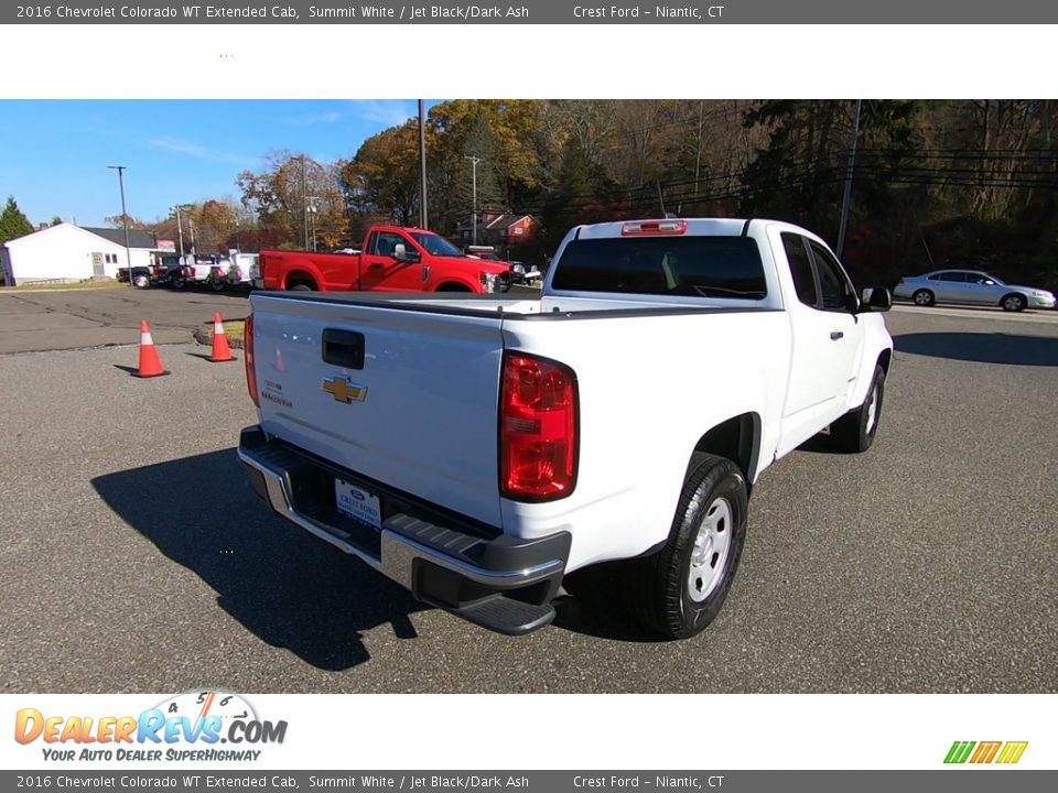 2016 Chevrolet Colorado WT Extended Cab Summit White / Jet Black/Dark Ash Photo #7