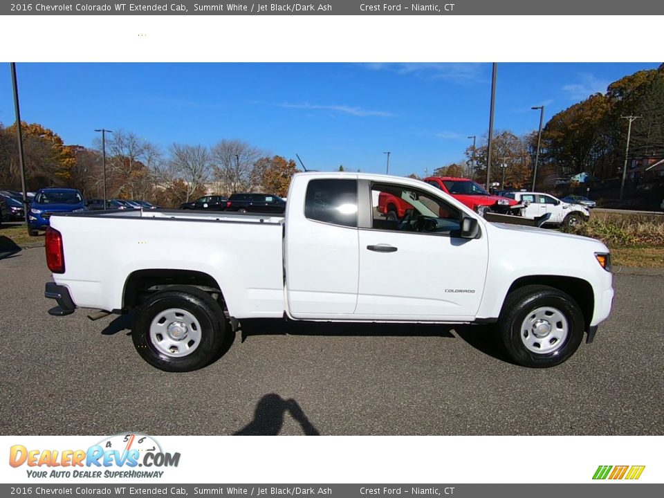 2016 Chevrolet Colorado WT Extended Cab Summit White / Jet Black/Dark Ash Photo #8