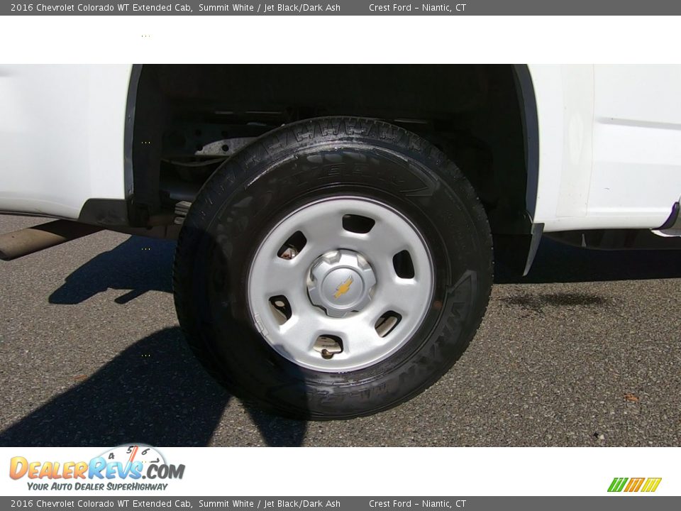 2016 Chevrolet Colorado WT Extended Cab Summit White / Jet Black/Dark Ash Photo #21