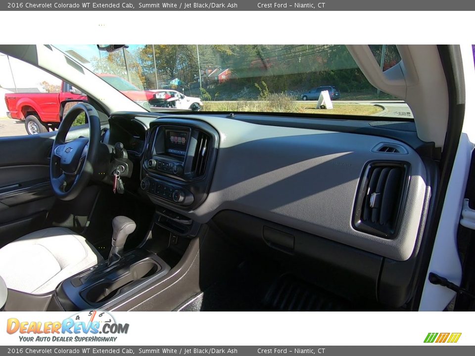 2016 Chevrolet Colorado WT Extended Cab Summit White / Jet Black/Dark Ash Photo #23