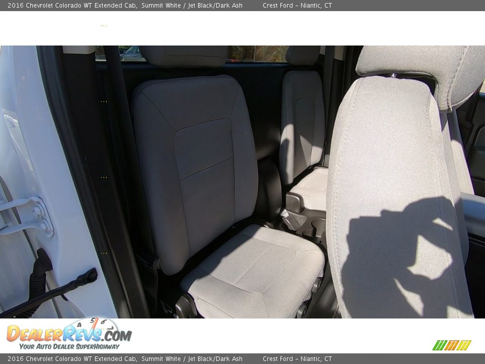 2016 Chevrolet Colorado WT Extended Cab Summit White / Jet Black/Dark Ash Photo #24