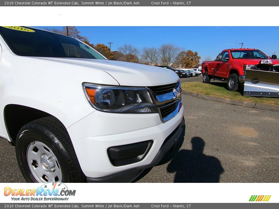 2016 Chevrolet Colorado WT Extended Cab Summit White / Jet Black/Dark Ash Photo #27