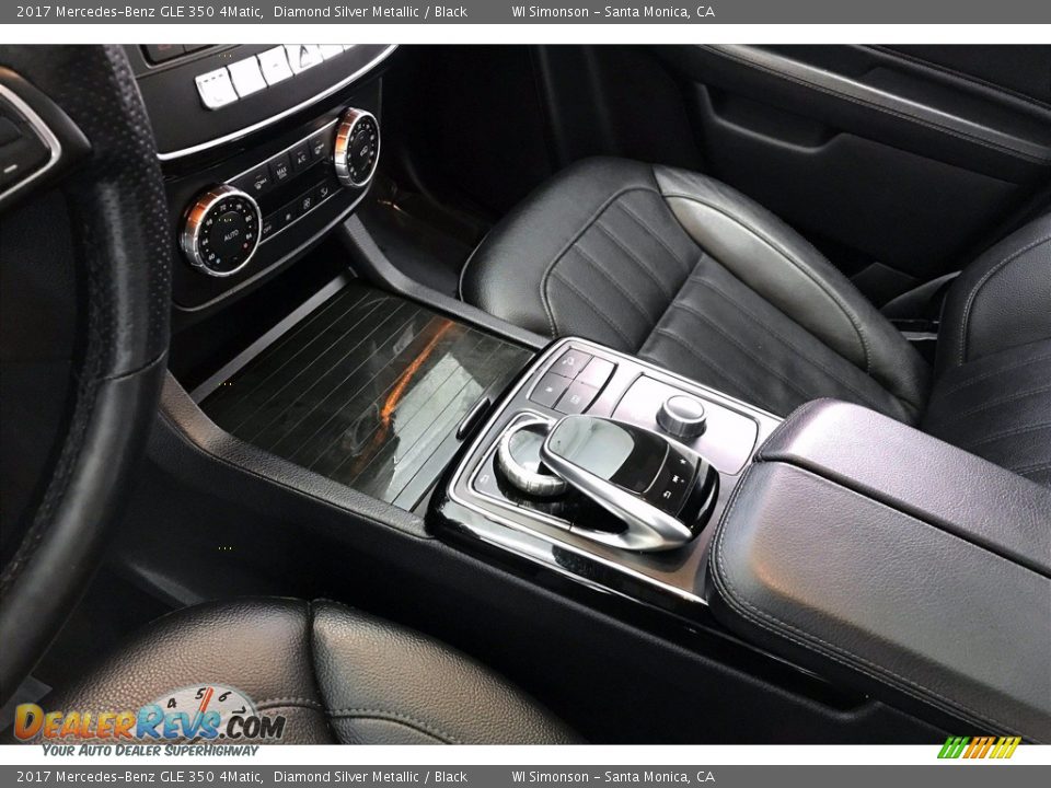 2017 Mercedes-Benz GLE 350 4Matic Diamond Silver Metallic / Black Photo #23