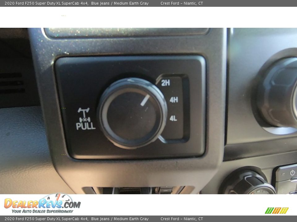 2020 Ford F250 Super Duty XL SuperCab 4x4 Blue Jeans / Medium Earth Gray Photo #16