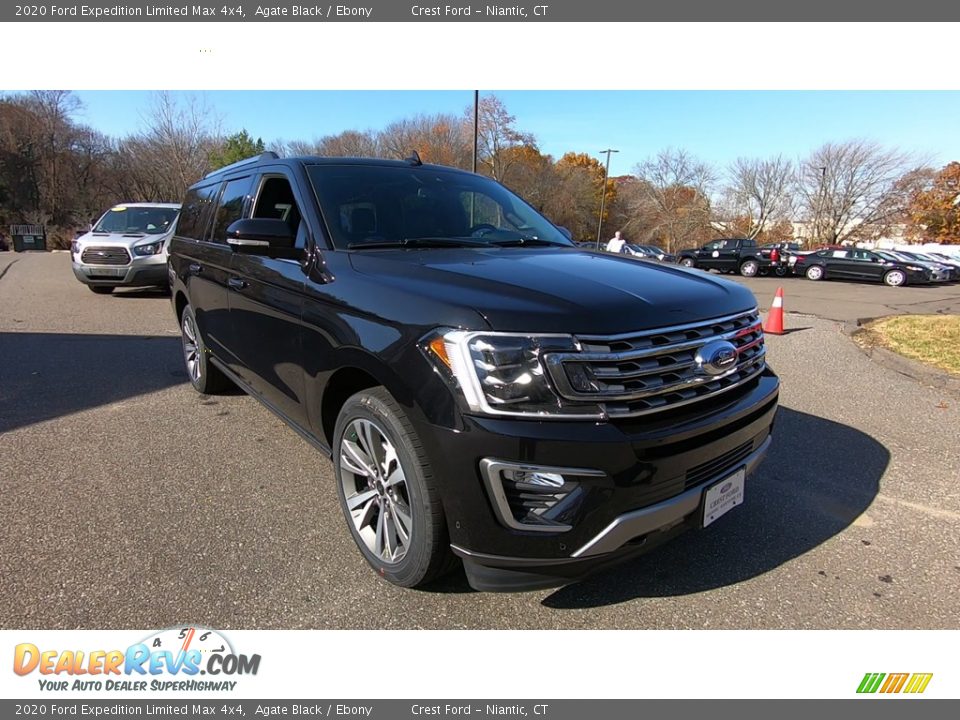 2020 Ford Expedition Limited Max 4x4 Agate Black / Ebony Photo #1