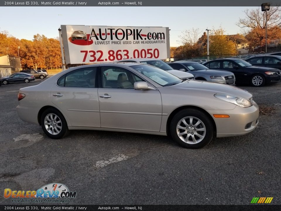 2004 Lexus ES 330 Mystic Gold Metallic / Ivory Photo #2