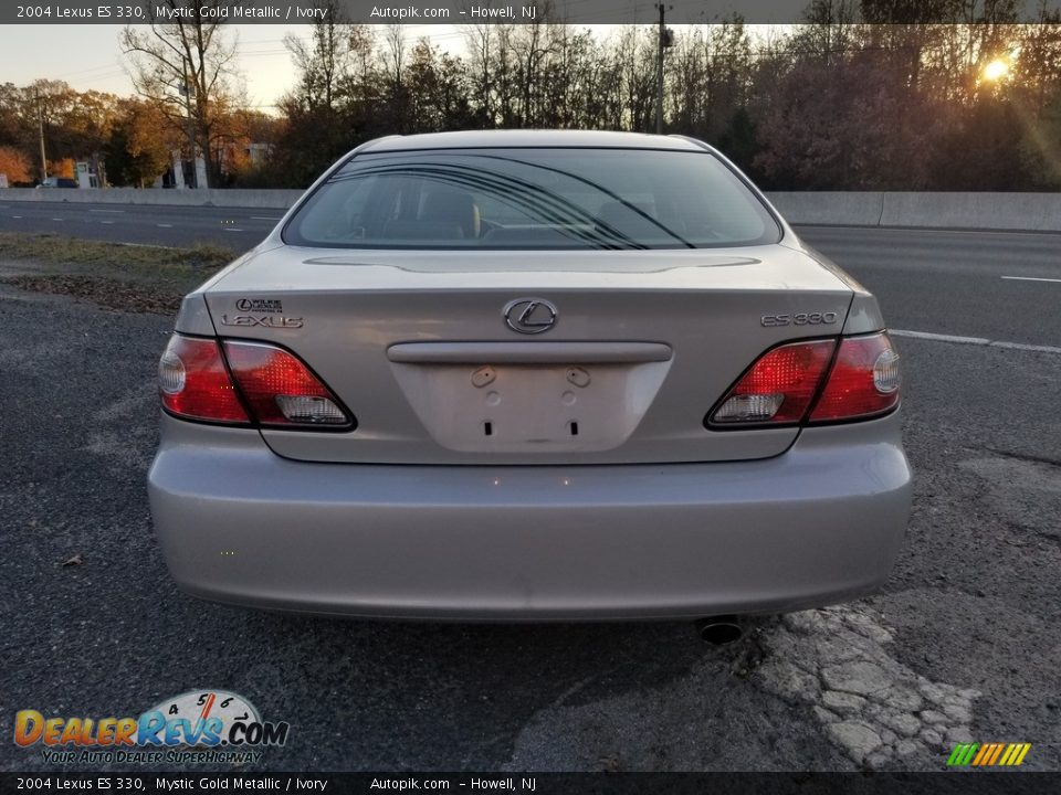 2004 Lexus ES 330 Mystic Gold Metallic / Ivory Photo #4