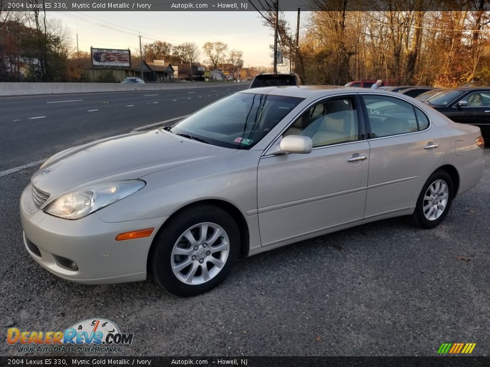 2004 Lexus ES 330 Mystic Gold Metallic / Ivory Photo #6