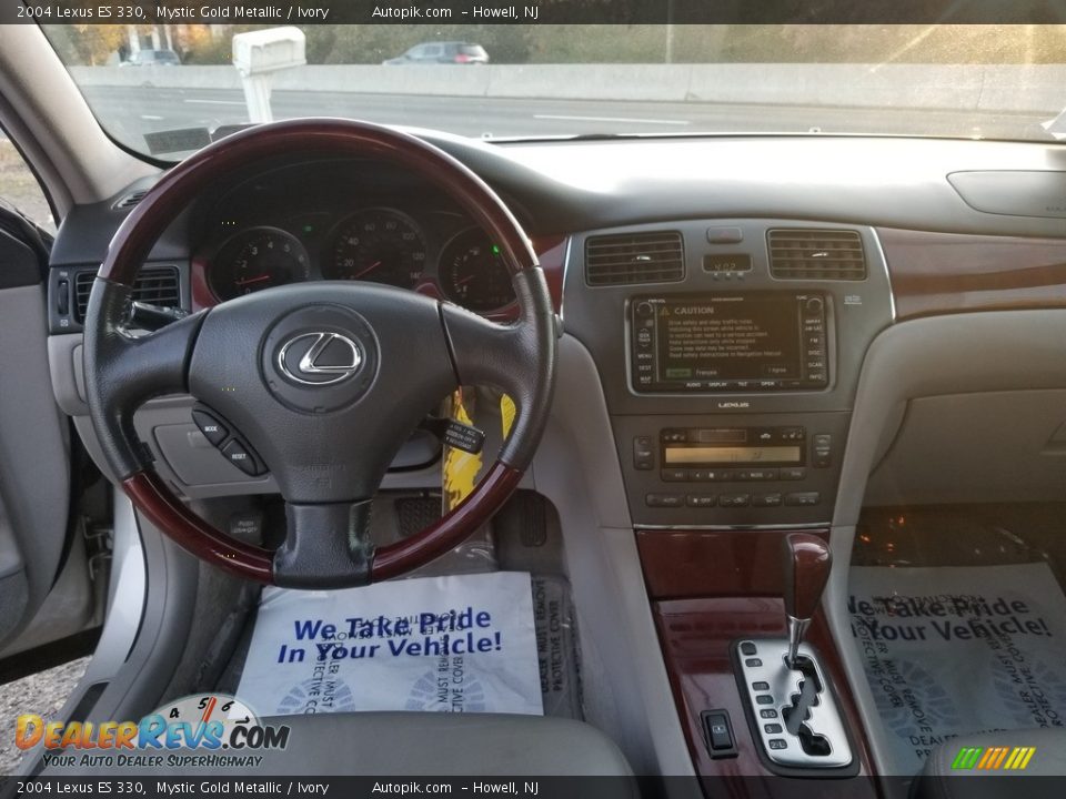 2004 Lexus ES 330 Mystic Gold Metallic / Ivory Photo #11